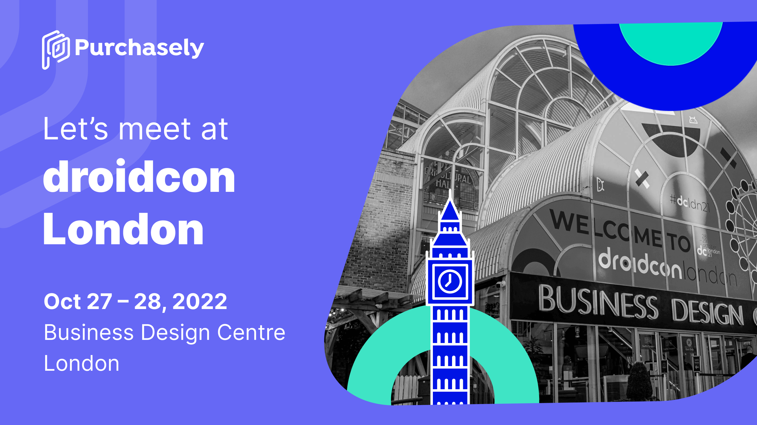 Meet Purchasely at droidcon London 2022